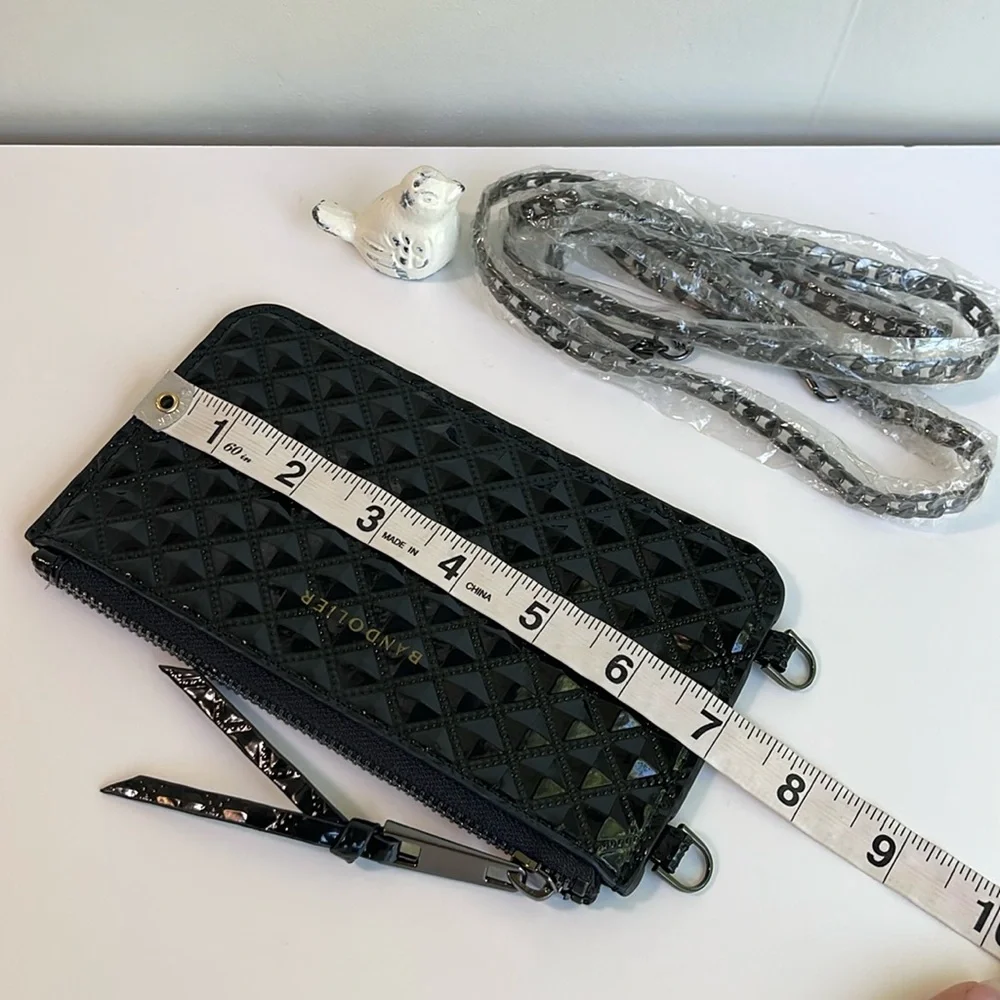 Bandolier Sheila Pyramid Pouch In Black - Picture 15 of 16